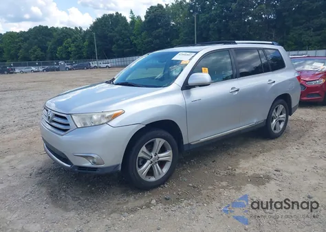 2011 Toyota Highlander Limited V6 from USA, damaged, VIN 5TDYK3EH6BS037907